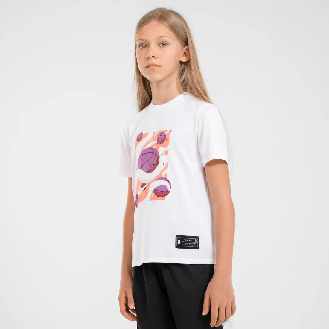 Tarmak Kid's TS500 Basketball T-Shirt/Jersey