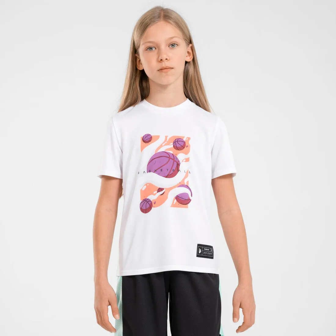 Tarmak Kid's TS500 Basketball T-Shirt/Jersey
