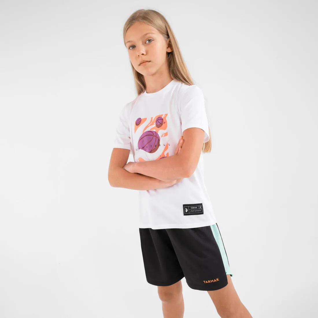 Tarmak Kid's TS500 Basketball T-Shirt/Jersey
