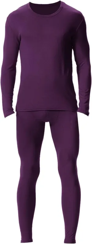 Thermal Underwear Set for Men Men's Thermal Underwear Set Lined Long Thermal Set Winter Thermal Underwear for Men
