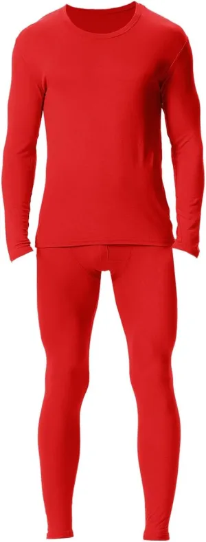 Thermal Underwear Set for Men Men's Thermal Underwear Set Lined Long Thermal Set Winter Thermal Underwear for Men