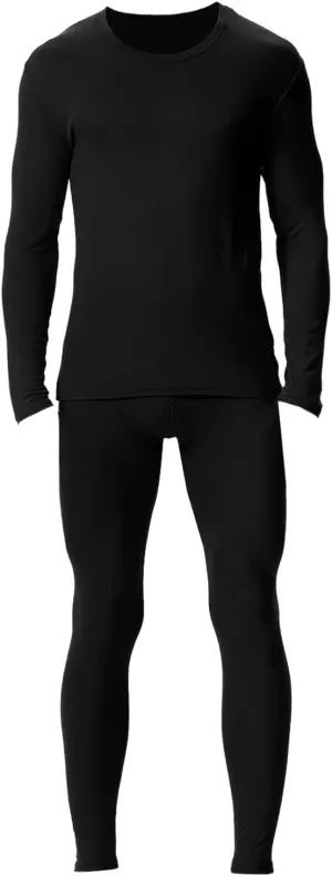 Thermal Underwear Set for Men Men's Thermal Underwear Set Lined Long Thermal Set Winter Thermal Underwear for Men