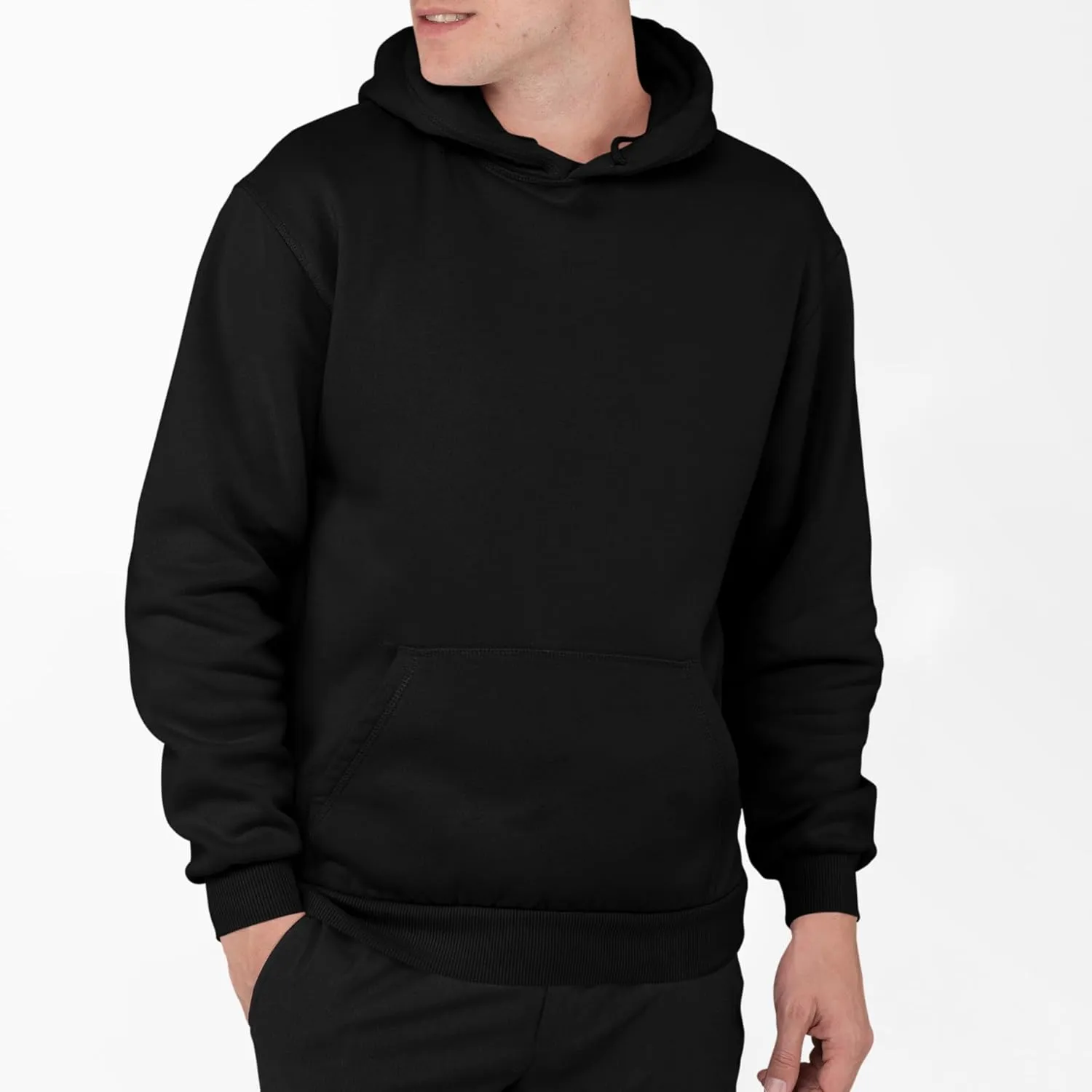 Unisex Breathable Fleece and Cotton Hoodies Sweatshirt