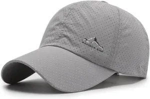Unisex Lightweight Ventilated Mesh Baseball Cap Cool Protected Summer Sun Shield Women Men One Size Fits Golf Hat