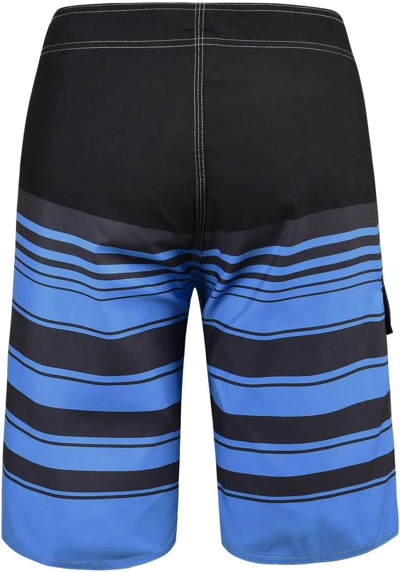 unitop Men's Board Shorts Summer Holiday Surf Trunks Quick Dry