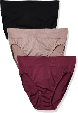 Warner's Women's Allover Breathable Hi-Cut Panty