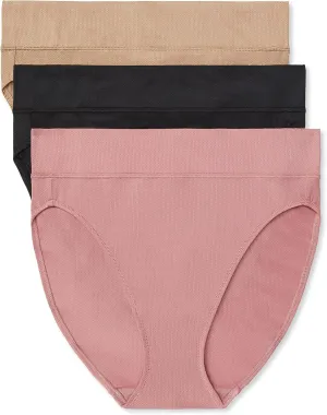 Warner's Women's Allover Breathable Hi-Cut Panty