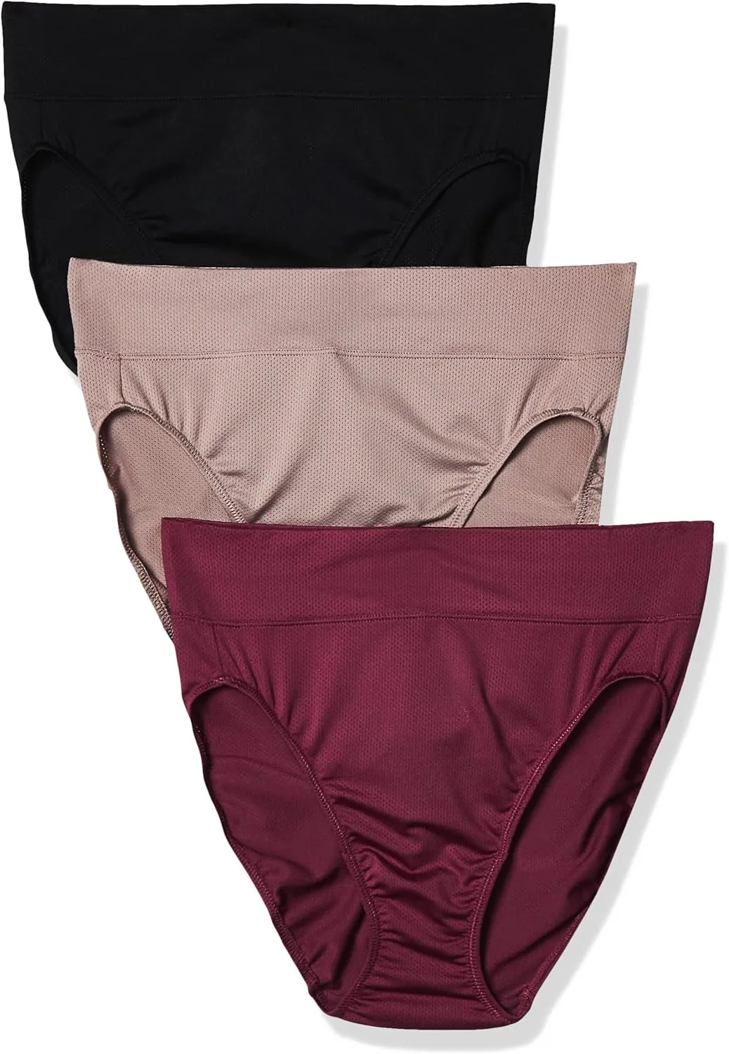Warner's Women's Allover Breathable Hi-Cut Panty