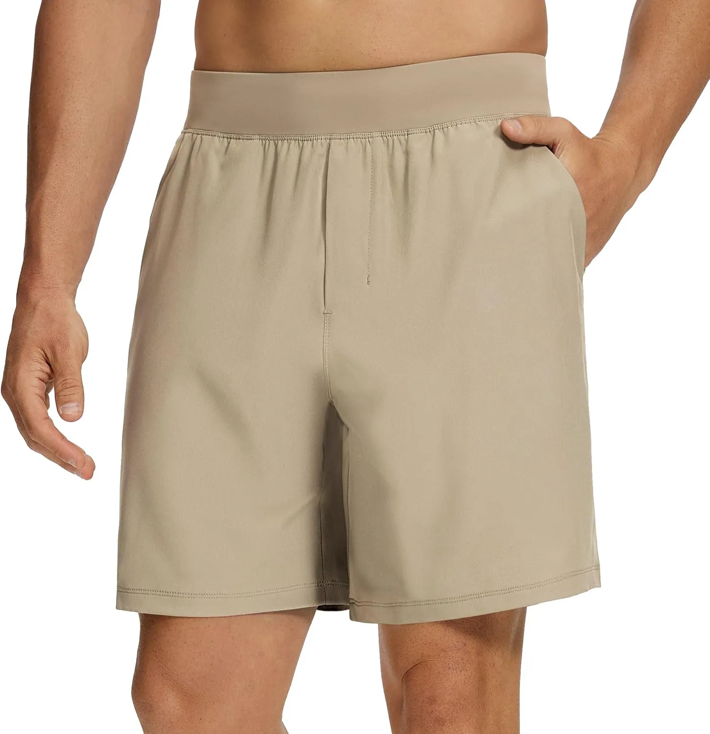 Willit Men's Athletic Shorts Quick Dry Running Workout Shorts Lightweight Hiking Gym Casual Shorts with Pockets 7"