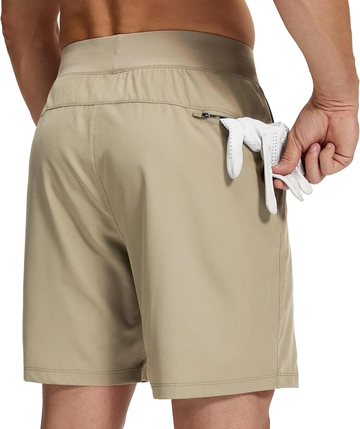 Willit Men's Athletic Shorts Quick Dry Running Workout Shorts Lightweight Hiking Gym Casual Shorts with Pockets 7"