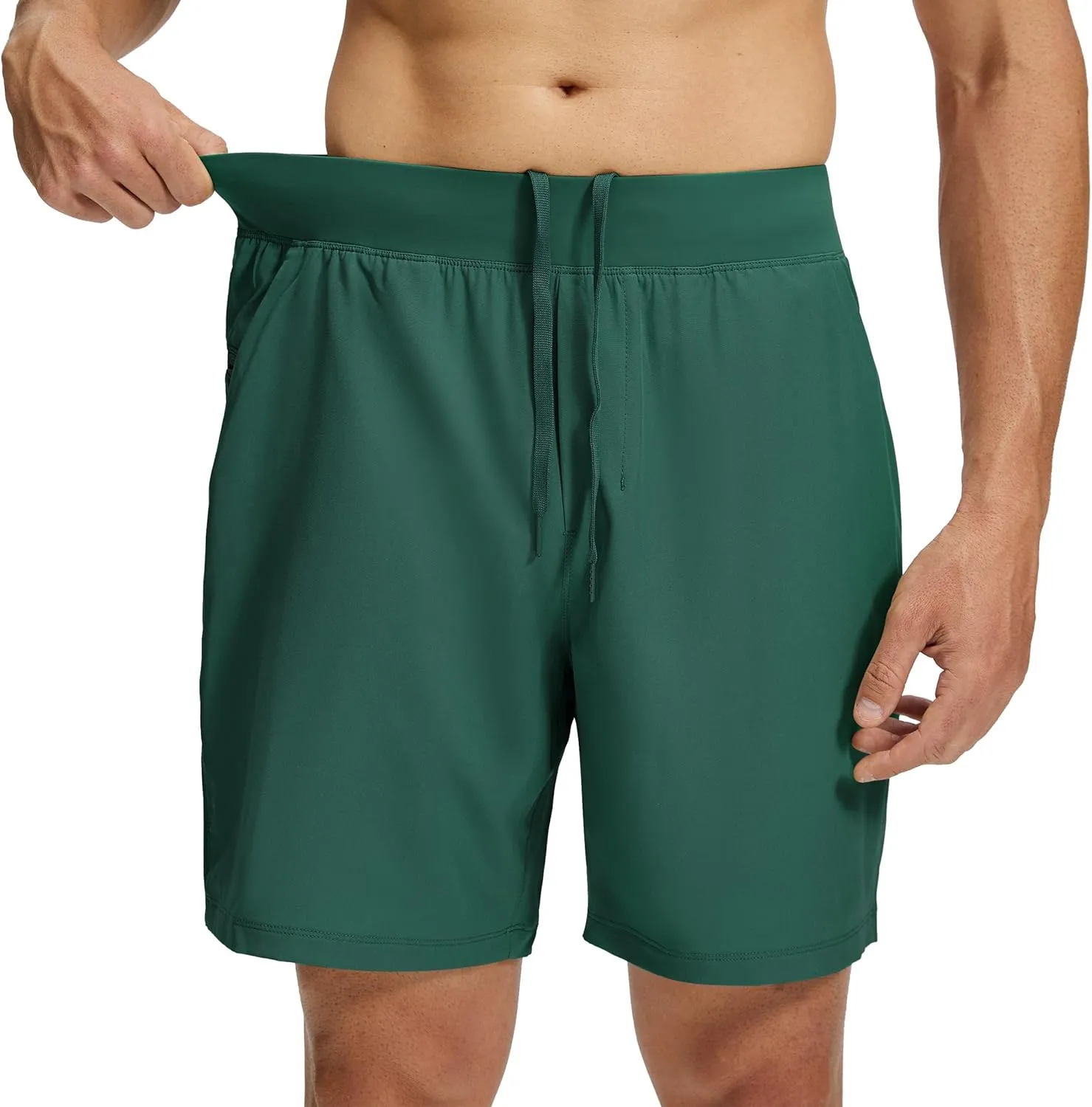 Willit Men's Athletic Shorts Quick Dry Running Workout Shorts Lightweight Hiking Gym Casual Shorts with Pockets 7"