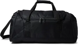 WOLVERINE 26" Duffel with Ventilated Boot Compartment, Water & Dirt Resistant, Black, OS