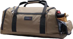 WOLVERINE 26" Duffel with Ventilated Boot Compartment, Water & Dirt Resistant, Chestnut, One Size