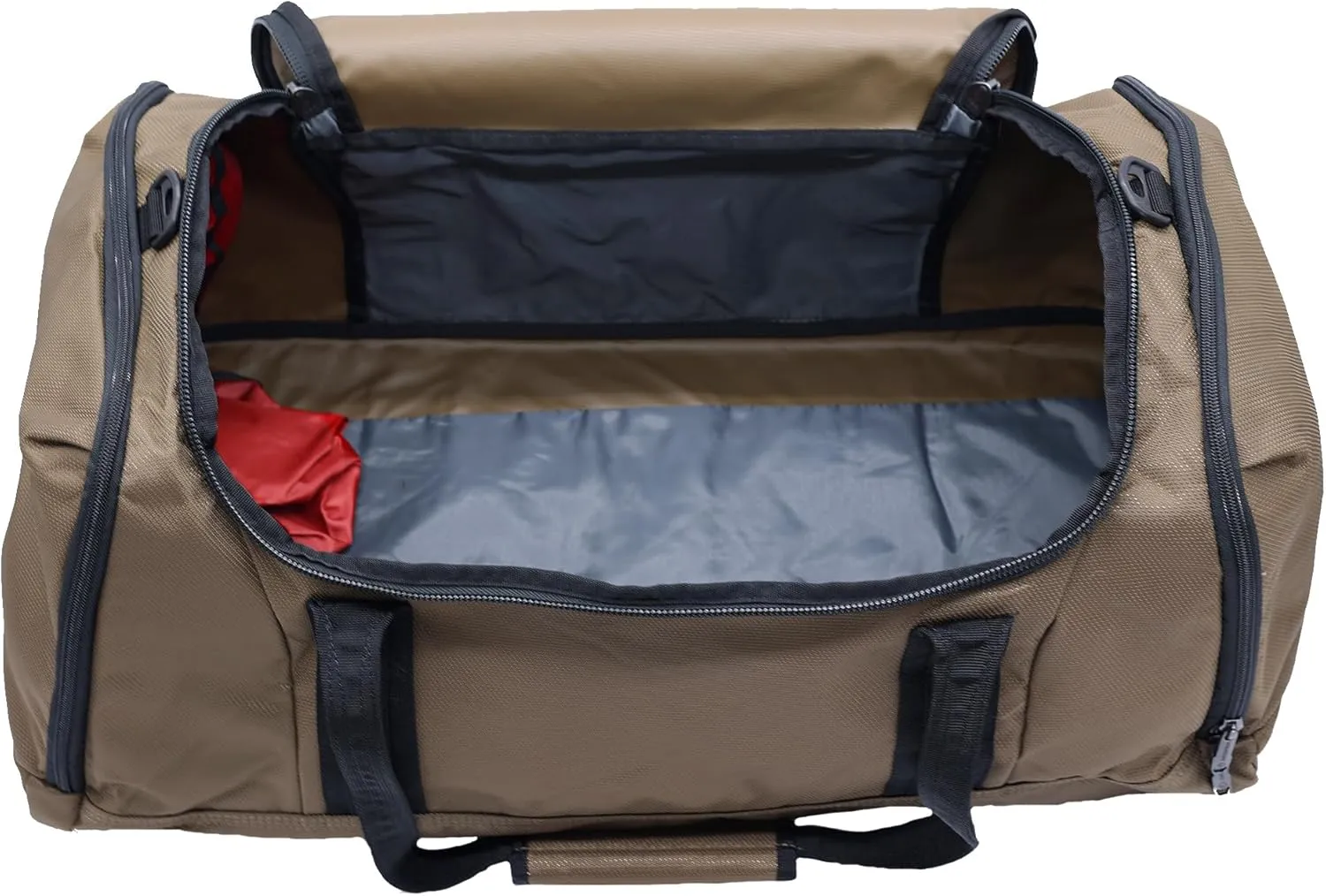 WOLVERINE 26" Duffel with Ventilated Boot Compartment, Water & Dirt Resistant, Chestnut, One Size