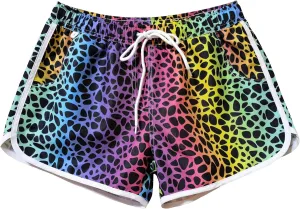 Women's Beach Shorts Quick Dry with Pockets- Summer Swimmwear Shorts