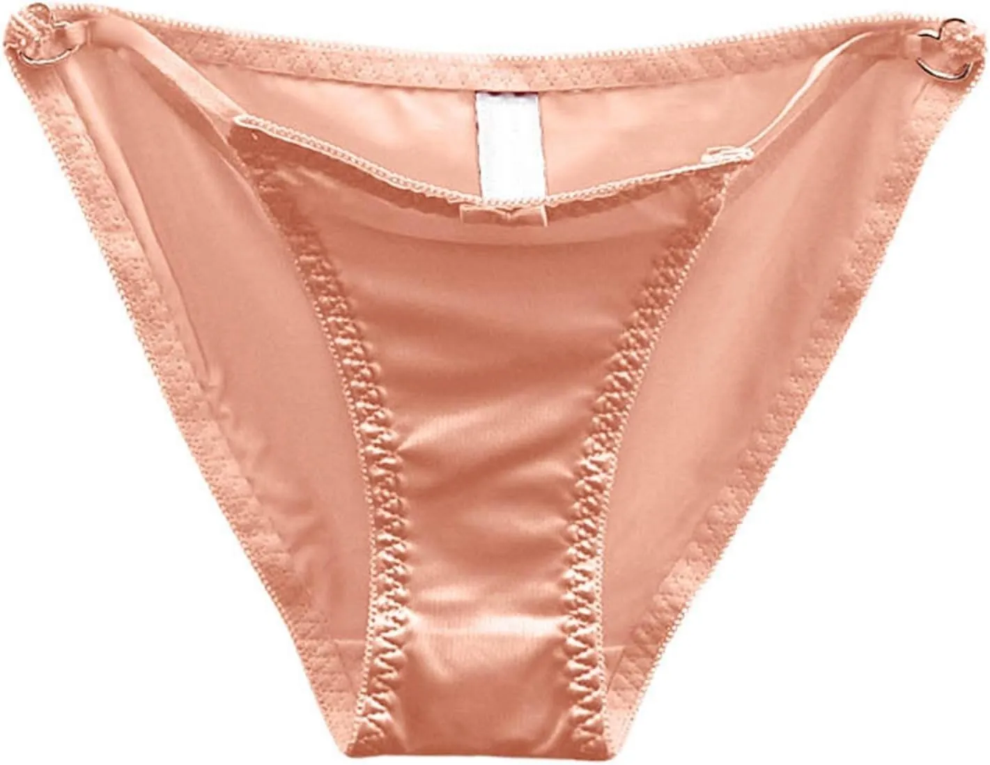 Womens Sexy Panties Seamless Satin Low Waist Bikini Briefs Hipster Lingerie G String Thong Cheeky Underwear