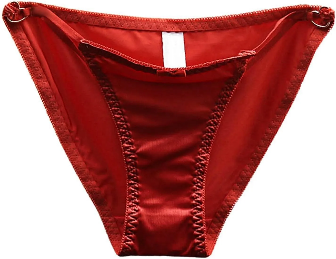 Womens Sexy Panties Seamless Satin Low Waist Bikini Briefs Hipster Lingerie G String Thong Cheeky Underwear