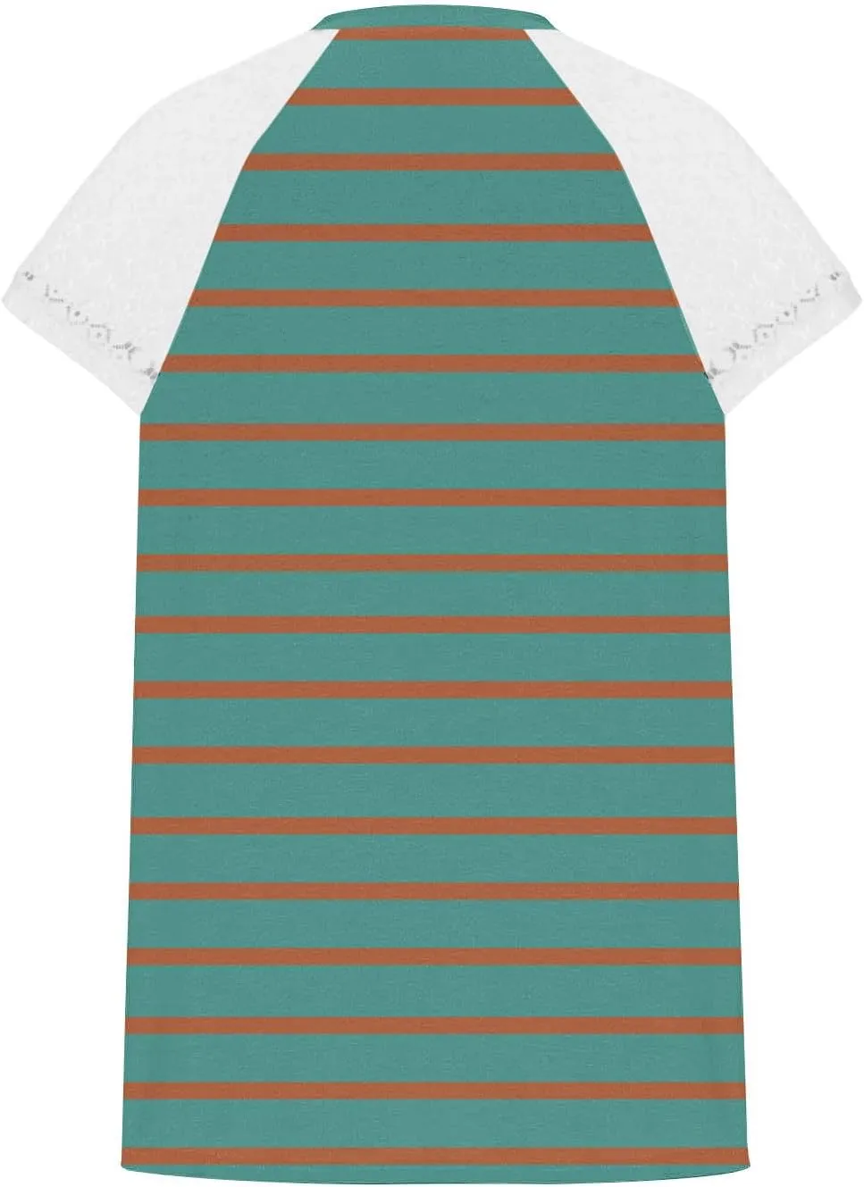 Women's Striped Lace Patchwork Tank Tops Round Neck Sleeveless Shirts Summer Casual Color Block Vacation Beach Tees