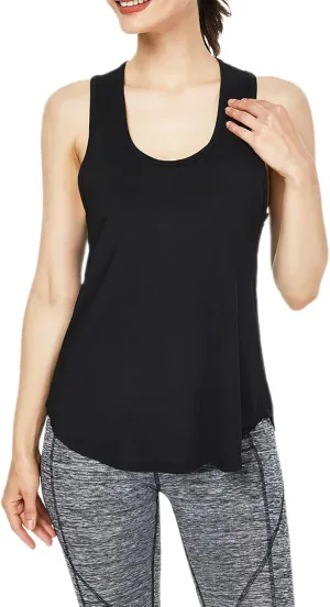Workout Tank Tops for Women Racerback Tops Sleeveless Running Shirts Loose Athletic Gym Quick Dry Exercise Yoga Shirts