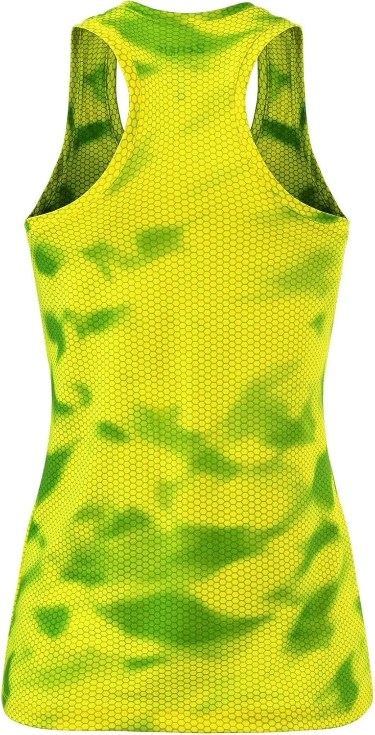 Zengjo Sleeveless Athletic Tops for Women Moisture Wicking Running Workout Tanks