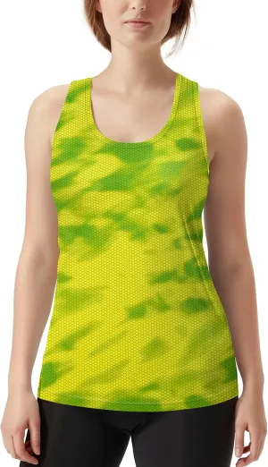 Zengjo Sleeveless Athletic Tops for Women Moisture Wicking Running Workout Tanks